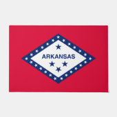 Vlaggenontwerpdecor Arkansas Deurmat (Voorkant)