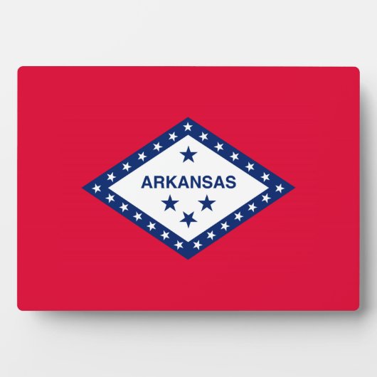 Vlaggenontwerpdecor Arkansas Fotoplaat (voorkant)