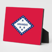 Vlaggenontwerpdecor Arkansas Fotoplaat (Zijkant)
