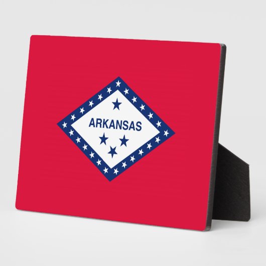Vlaggenontwerpdecor Arkansas Fotoplaat (Zijkant)