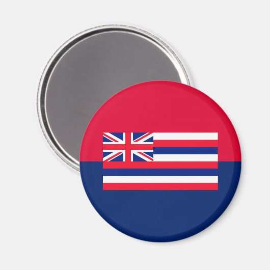 Vlaggenontwerpdecor Hawaii-staat Magneet (Voorkant / Achterkant)