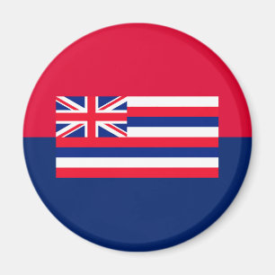 Vlaggenontwerpdecor Hawaii-staat Magneet