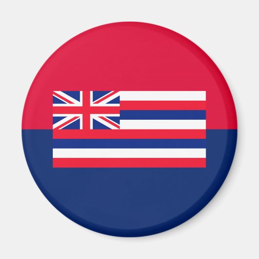 Vlaggenontwerpdecor Hawaii-staat Magneet (Voorkant)