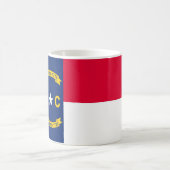 Vlaggenontwerpdecor North Carolina Koffiemok (Center)
