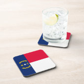 Vlaggenontwerpdecor North Carolina Onderzetter (Rechterzijde)