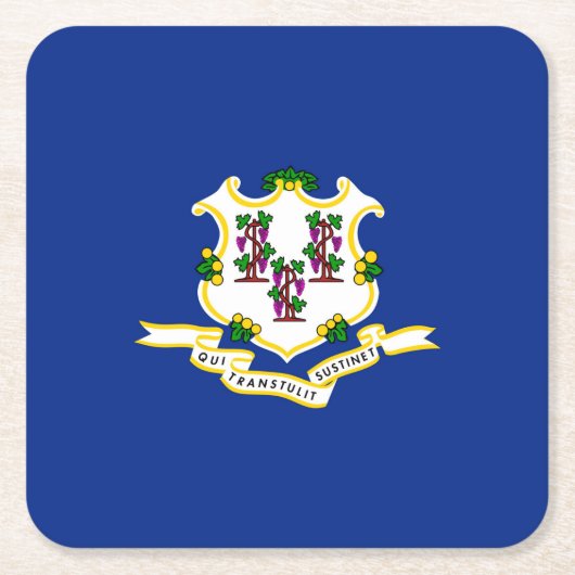 Vlaggenontwerpdecor voor verbindingsstatus kartonnen onderzetters (Voorkant)