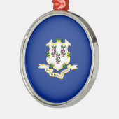 Vlaggenontwerpdecor voor verbindingsstatus metalen ornament (Links)