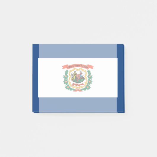 Vlaggenontwerpdecor West Virginia Post-it® Notes (Voorkant)
