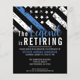 Vlaggenpartij bij de blauwe lijn van de begrotings