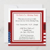 Vlaggenpartij van de Verenigde Staten Kaart (Achterkant)