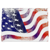 Vlaggenpatriotticus van de VS, 4 juli Groot Cadeauzakje (Voorkant)