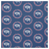  vlaggenpatroon Wyoming Stof (Swatch)