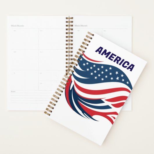 VLAGGENPLANNER VAN AMERIKA PLANNER (Display)