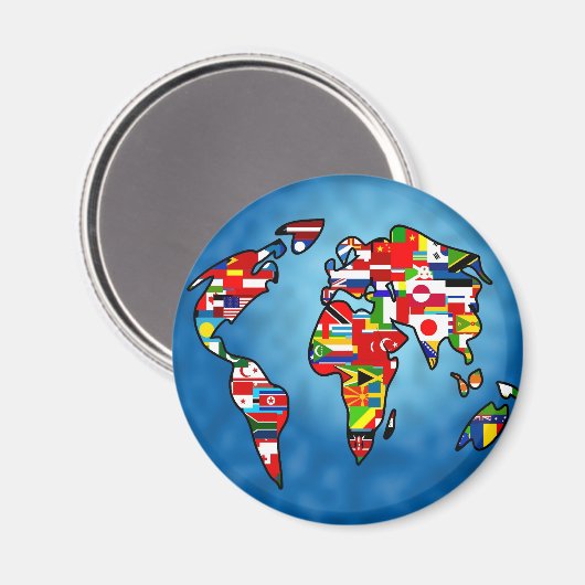 Vlaggenplant Magneet (Voorkant / Achterkant)