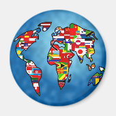 Vlaggenplant Magneet (Voorkant)