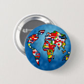 Vlaggenplant Ronde Button 5,7 Cm (Voorkant /achterkant)