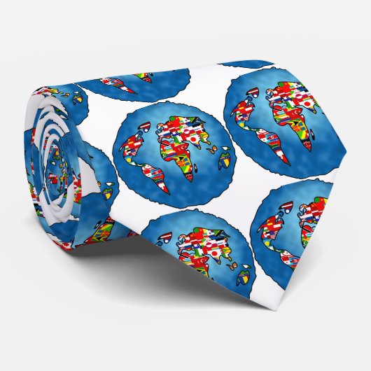 Vlaggenplant Stropdas (Opgerold)