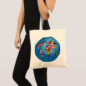 Vlaggenplant Tote Bag (Voorkant (product))
