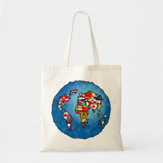 Vlaggenplant Tote Bag (Voorkant)