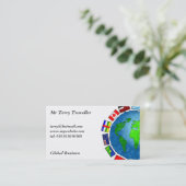 Vlaggenplant Visitekaartje (Staand voorkant)