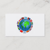 Vlaggenplant Visitekaartje (Achterkant)