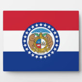 VlaggenPlaque Missouri Fotoplaat (Voorkant)