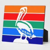 Vlaggenplaquette van Sint-Petersburg Fotoplaat (Zijkant)