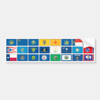 Vlaggenreeks - #2 bumpersticker