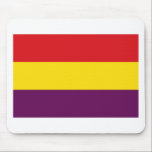VlaggenRepubliek Spanje - Bandera República España Muismat<br><div class="desc">De vlag van Spanje, Bandera de España, Bandera Española, Bandera de la República de España.</div>