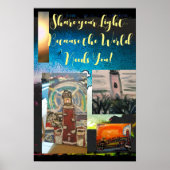 Vlaggenschip Deel uw Licht Poster (Voorkant)