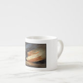 Vlaggenschip van de opstandige burgeroorlog in bra espresso kop (Voorkant rechts)