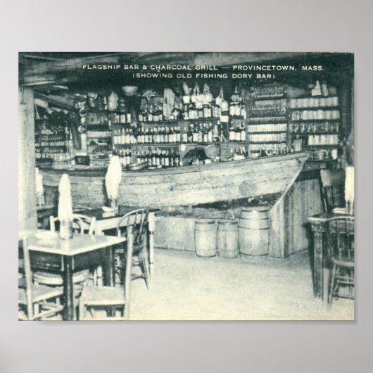 Vlaggenschipbalie, Provincetown, MA  Poster (Voorkant)