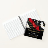 Vlaggenschokdemper Thin Red Line Flag Guest Notitieboek (Binnen)