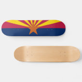 Vlaggenskateboard van de staat Arizona Persoonlijk Skateboard (Horizontaal)