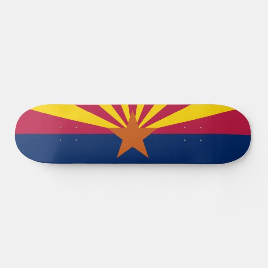 Vlaggenskateboard van de staat Arizona Persoonlijk Skateboard (Horizontaal)