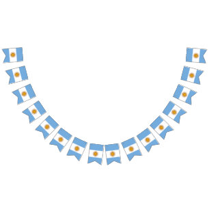 Vlaggenstaat Argentinië Vlaggetjes