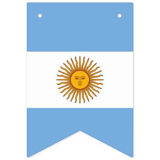 Vlaggenstaat Argentinië Vlaggetjes (Tweede vlag)