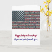  Vlaggenstaat noemt woorden kunst Kaart (Gele Bloem)