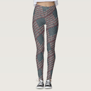 Vlaggenstaat noemt woorden kunst Leggings