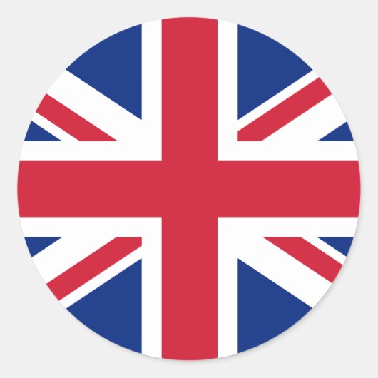 Vlaggensticker Ronde Sticker (Voorkant)