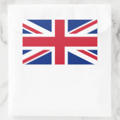 Vlaggenstickers * rechthoekige sticker (Tas)