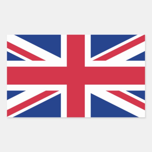 Vlaggenstickers * rechthoekige sticker (Voorkant)