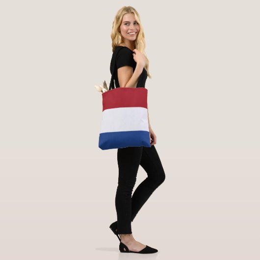 Vlaggenstint Nederland Tote Bag (Op model)
