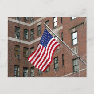 vlaggenstok briefkaart