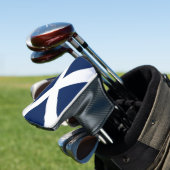 Vlaggensymbool Schotland Golfheadcover (Insitu)