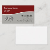 Vlaggenthema voor auto's visitekaartje (Voorkant / Achterkant)