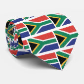 Vlaggenthema Zuid-Afrika Stropdas (Opgerold)