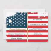 Vlaggenuitnodiging van de partij die de vlag van m kaart (Voorkant)