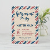 Vlaggenuitnodigingen van de Verenigde Staten Kaart (Staand voorkant)