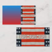 VlaggenVisitekaartje VS Visitekaartje (Voorkant / Achterkant)